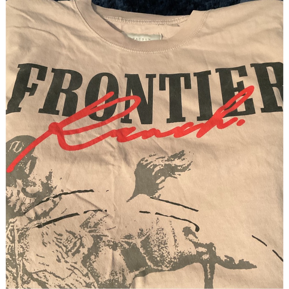 PacSun: Frontier Ranch Oversized Tee Nwt - Picture 9 of 10